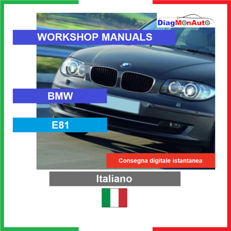 Verkstadshandböcker BMW E81 Italiano