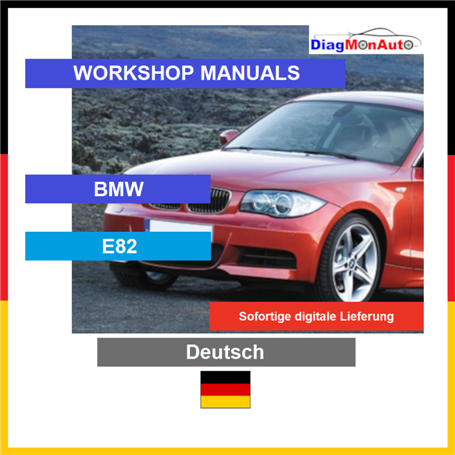 Verkstadshandböcker BMW E82 Deutsch