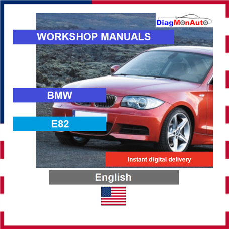 Verkstadshandböcker BMW E82 English