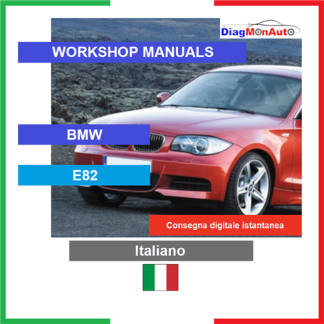 Verkstadshandböcker BMW E82 Italiano