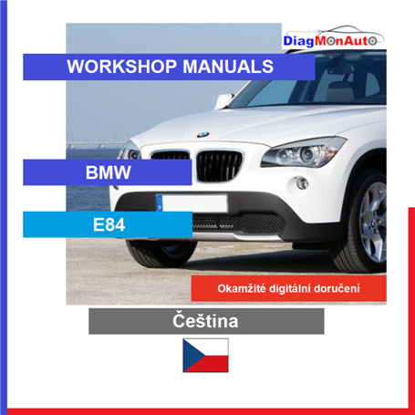 정비 매뉴얼 BMW E84 Čeština