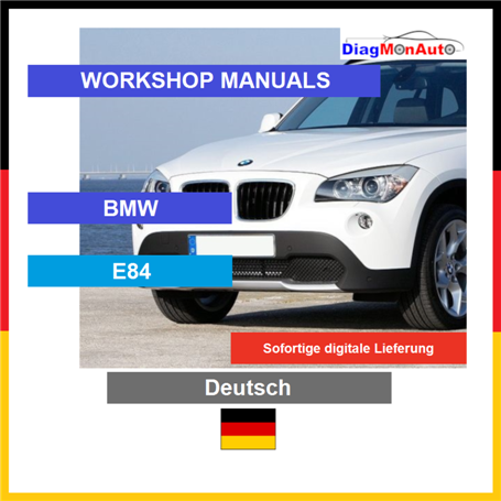정비 매뉴얼 BMW E84 Deutsch