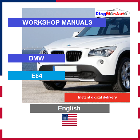 정비 매뉴얼 BMW E84 English