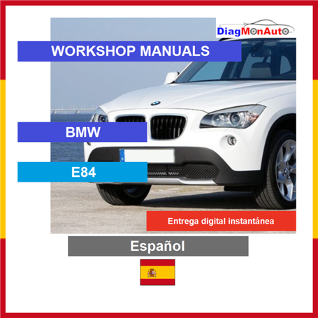 정비 매뉴얼 BMW E84 Español