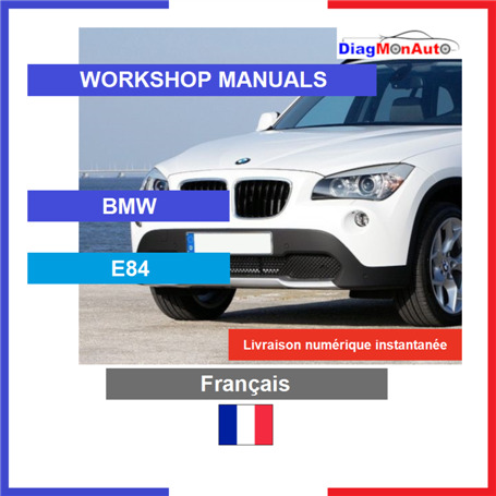 정비 매뉴얼 BMW E84 Français
