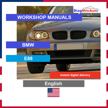 Werkstatthandbücher BMW E88 English