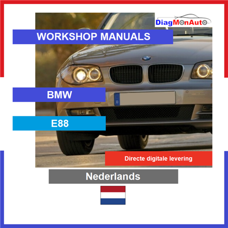 Werkstatthandbücher BMW E88 Nederlands