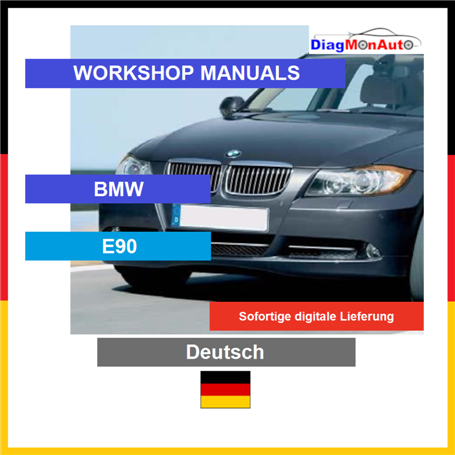 정비 매뉴얼 BMW E90 Deutsch