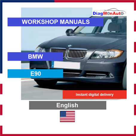 정비 매뉴얼 BMW E90 English