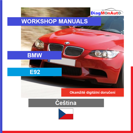 Verkstadshandböcker BMW E92 Čeština