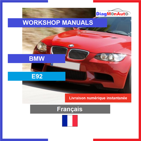 Verkstadshandböcker BMW E92 Français