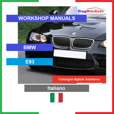 Verkstadshandböcker BMW E93 Italiano
