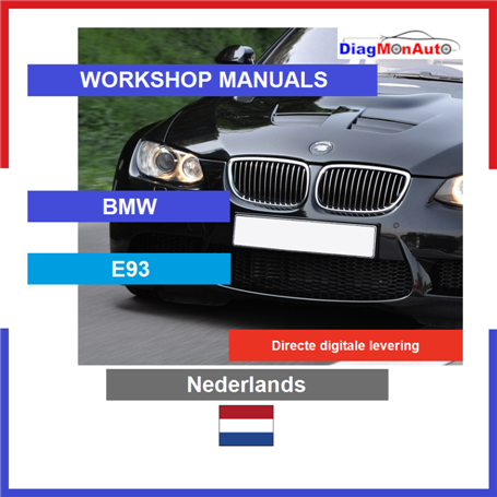 Verkstadshandböcker BMW E93 Nederlands