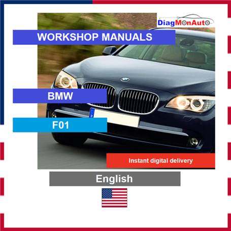 Werkstatthandbücher BMW F01 English