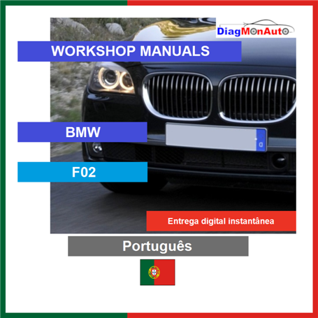정비 매뉴얼 BMW F02 Português