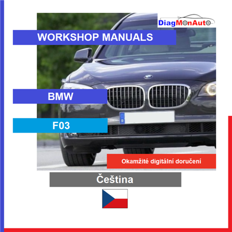 정비 매뉴얼 BMW F03 Čeština