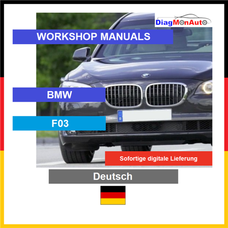 정비 매뉴얼 BMW F03 Deutsch