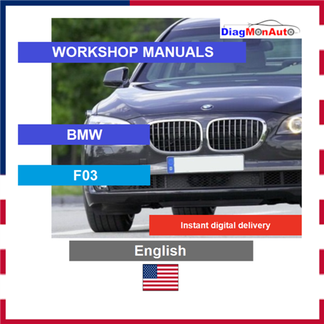 정비 매뉴얼 BMW F03 English