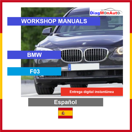 정비 매뉴얼 BMW F03 Español