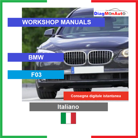 정비 매뉴얼 BMW F03 Italiano