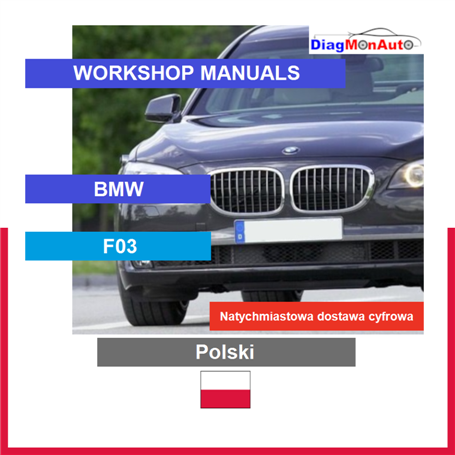 정비 매뉴얼 BMW F03 Polski