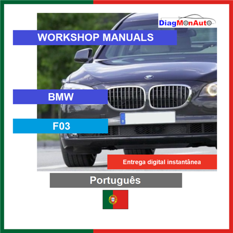 정비 매뉴얼 BMW F03 Português