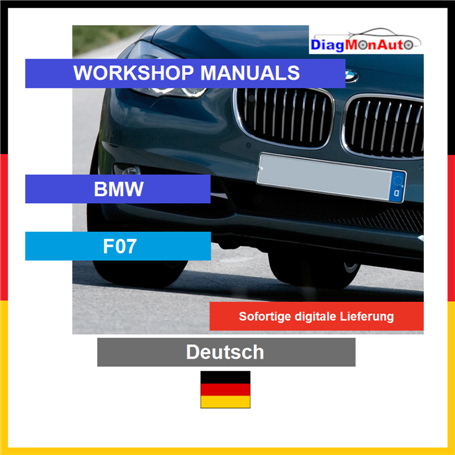 정비 매뉴얼 BMW F07 Deutsch