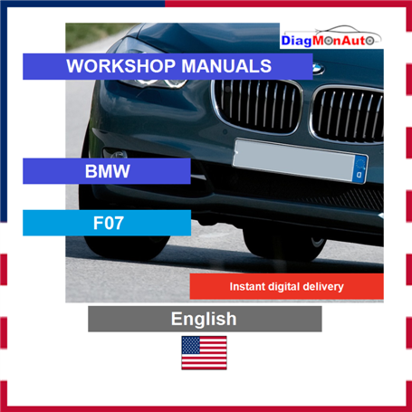 정비 매뉴얼 BMW F07 English