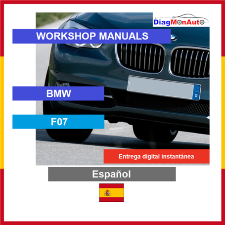 정비 매뉴얼 BMW F07 Español
