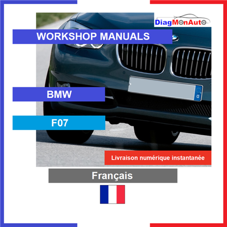 정비 매뉴얼 BMW F07 Français