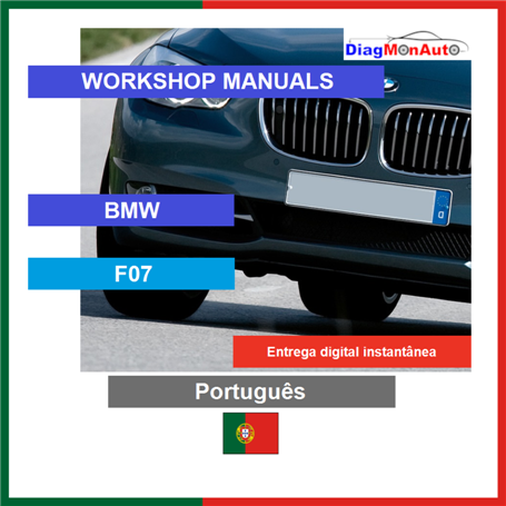 정비 매뉴얼 BMW F07 Português