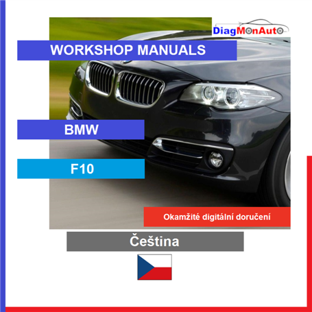 정비 매뉴얼 BMW F10 Čeština