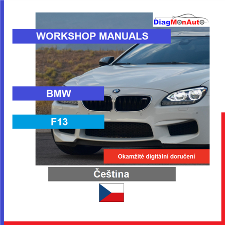 Verkstadshandböcker BMW F13 Čeština
