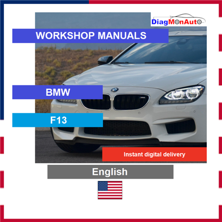 Verkstadshandböcker BMW F13 English