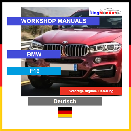 Werkstatthandbücher BMW F16 Deutsch