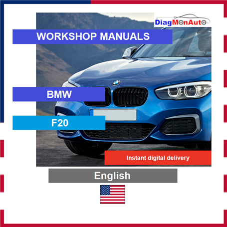 Verkstadshandböcker BMW F20 English