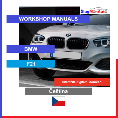 Verkstadshandböcker BMW F21 Čeština