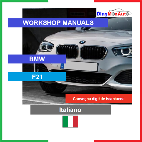 Verkstadshandböcker BMW F21 Italiano