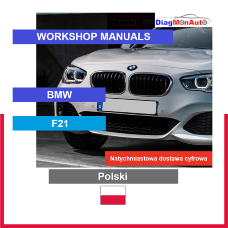 Verkstadshandböcker BMW F21 Polski