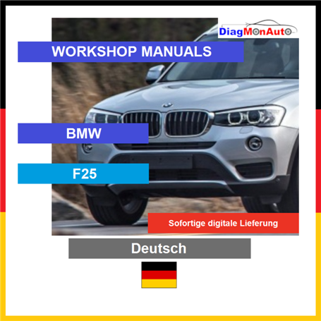 Werkstatthandbücher BMW F25 Deutsch