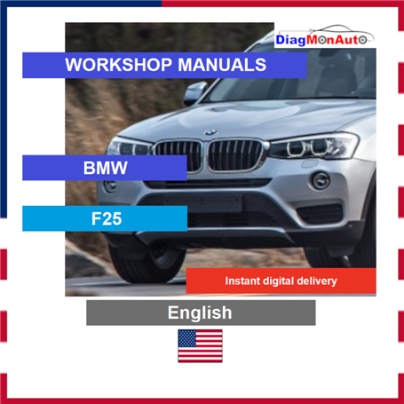 Werkstatthandbücher BMW F25 English