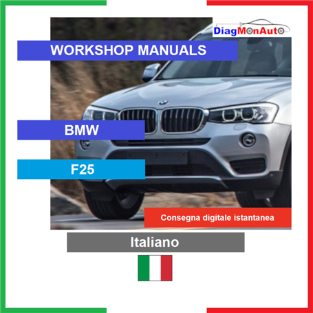 Werkstatthandbücher BMW F25 Italiano