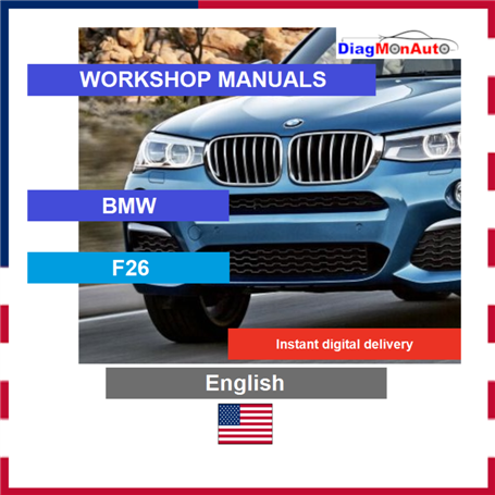 정비 매뉴얼 BMW F26 English