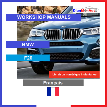 정비 매뉴얼 BMW F26 Français