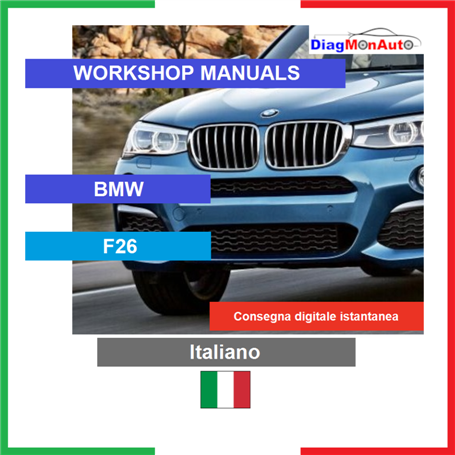 정비 매뉴얼 BMW F26 Italiano