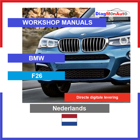 정비 매뉴얼 BMW F26 Nederlands