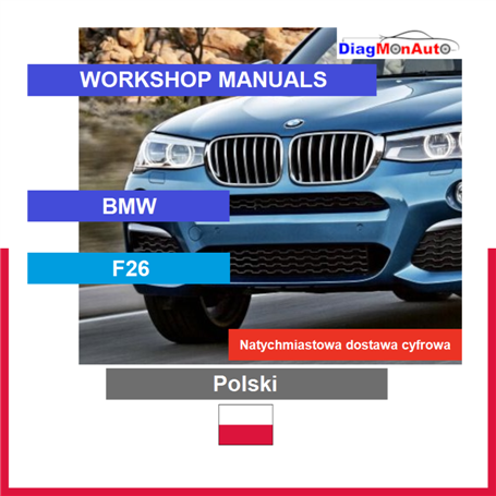 정비 매뉴얼 BMW F26 Polski