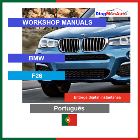정비 매뉴얼 BMW F26 Português