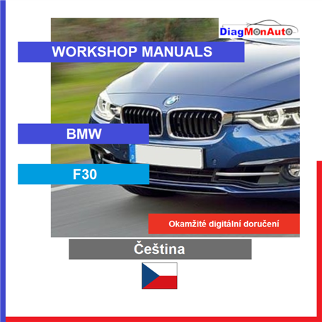 정비 매뉴얼 BMW F30 Čeština