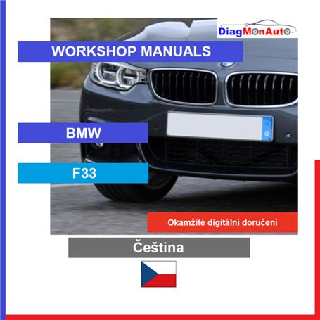 Werkstatthandbücher BMW F33 Čeština
